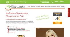 Desktop Screenshot of pflege-institut.de